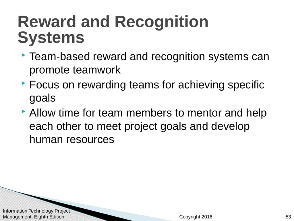 Chapter 9: Project Human Resource Management - slide 53 of 64