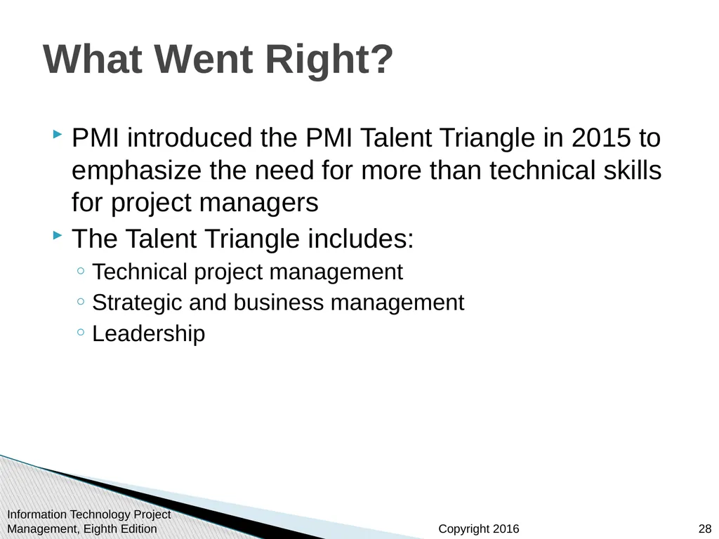 Chapter 9: Project Human Resource Management - slide 28 of 64
