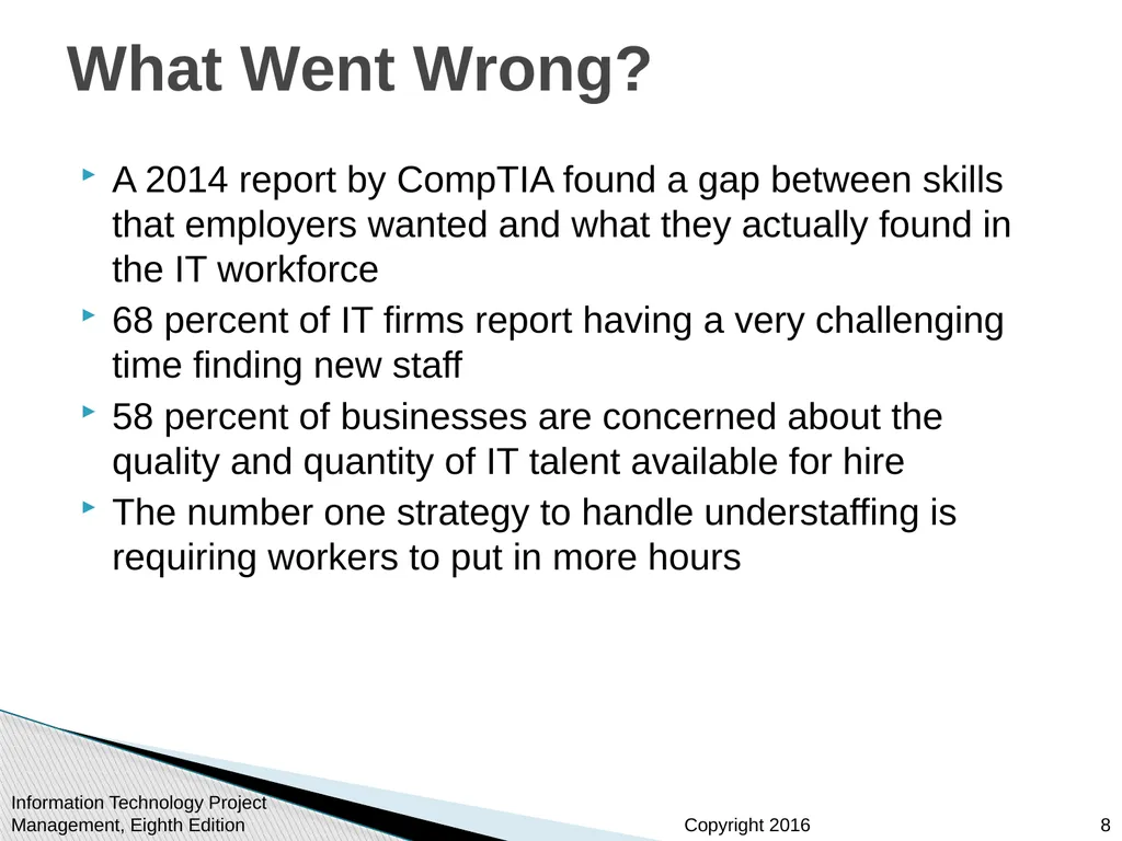 Chapter 9: Project Human Resource Management - slide 8 of 64