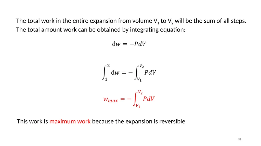 Chapter 3 Internal Energy, Heat and First Law of - slide 48 of 66