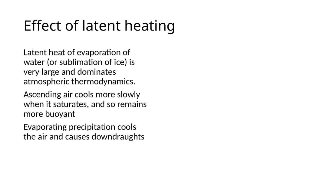 EART30351 Lecture 3 Moisture in the atmosphere - slide 7 of 10