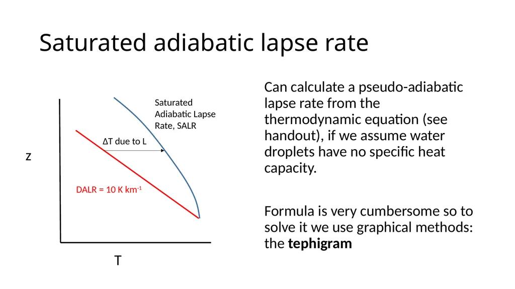 EART30351 Lecture 3 Moisture in the atmosphere - slide 10 of 10
