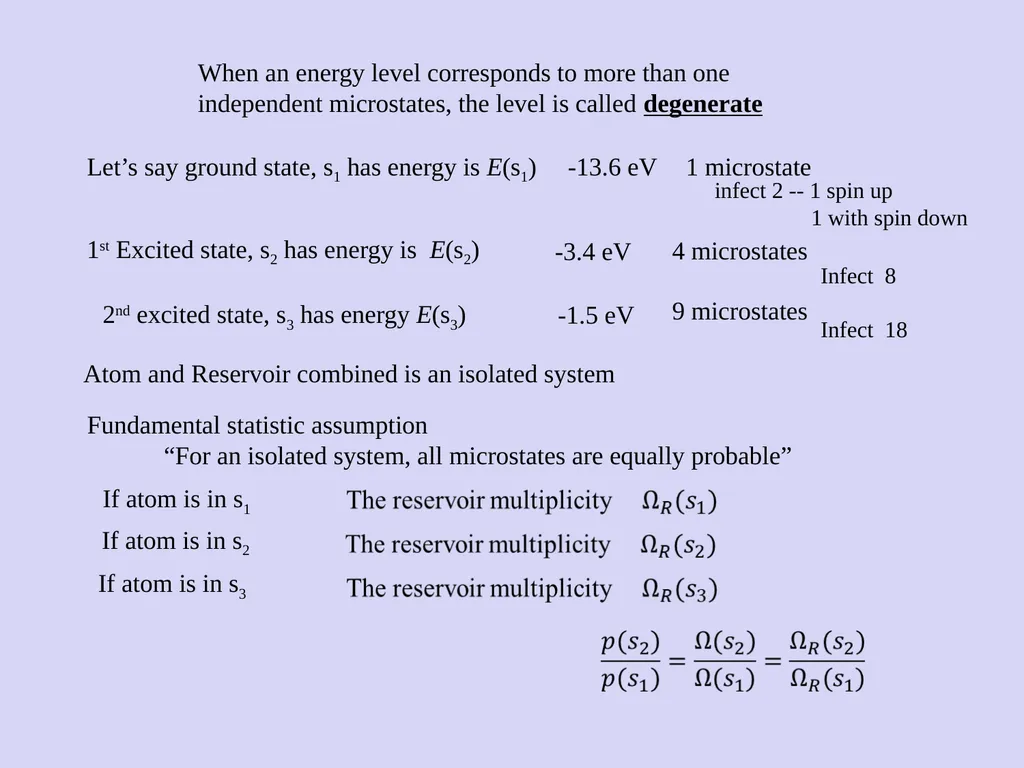 Chapter 6: Boltzmann Statistics Curtesy of M. - slide 5 of 18