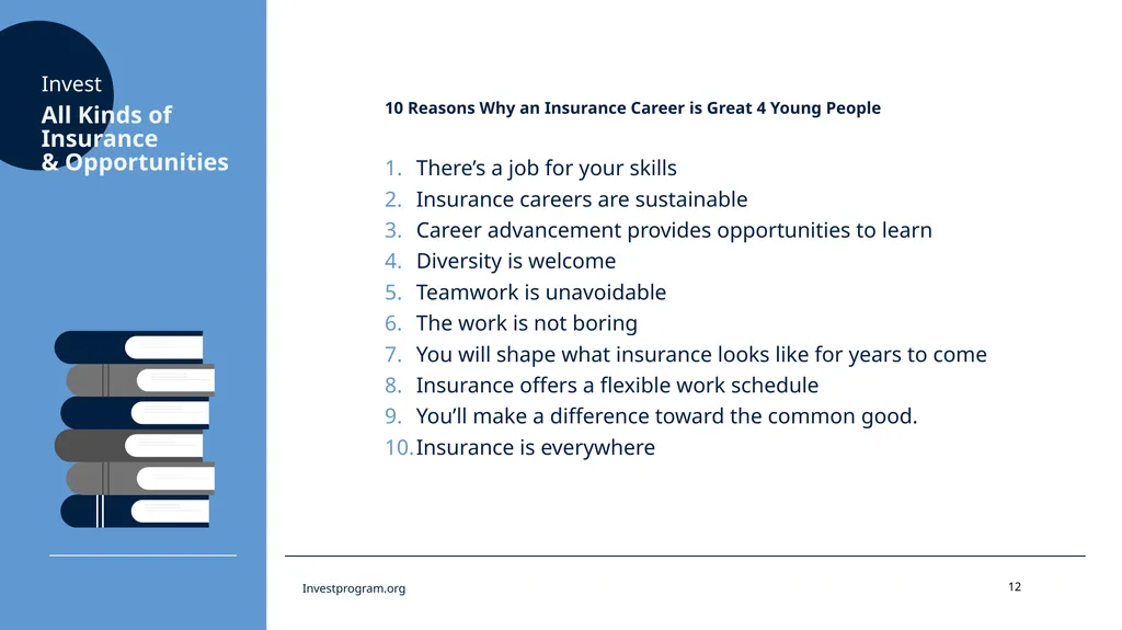 All Kinds of Insurance & Opportunities Invest - slide 12 of 18
