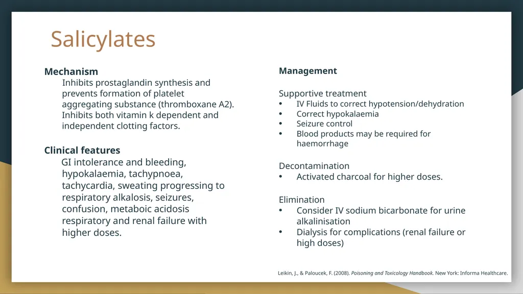 OVERDOSE AND POISONING Karishma Domah Simon Brooks - slide 19 of 25