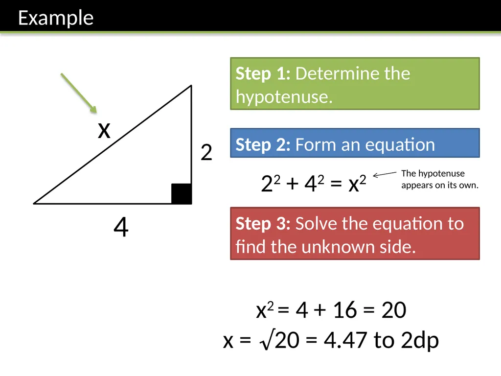 GCSE Right-Angled Triangles Dr J Frost - slide 3 of 32
