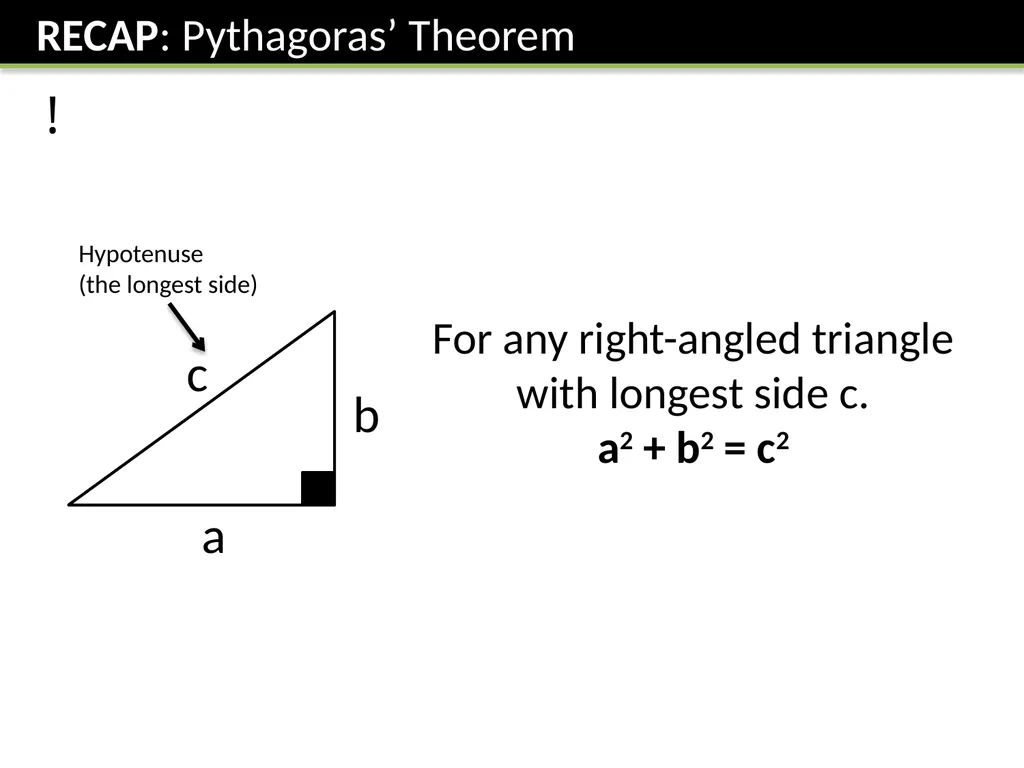 GCSE Right-Angled Triangles Dr J Frost - slide 2 of 32