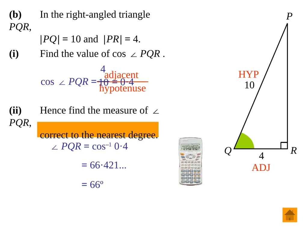 Junior Certificate Ordinary Level Trigonometry - slide 39 of 46