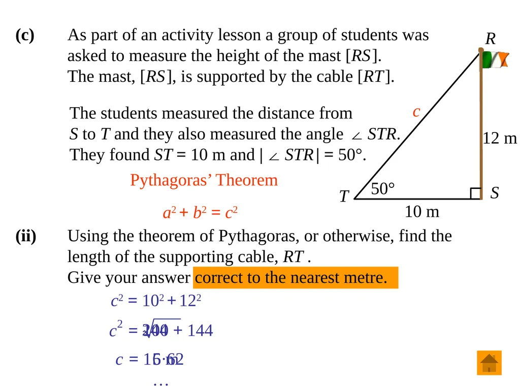 Junior Certificate Ordinary Level Trigonometry - slide 6 of 46
