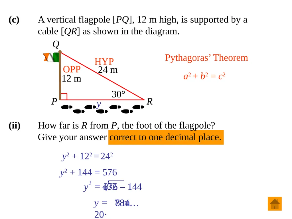 Junior Certificate Ordinary Level Trigonometry - slide 46 of 46