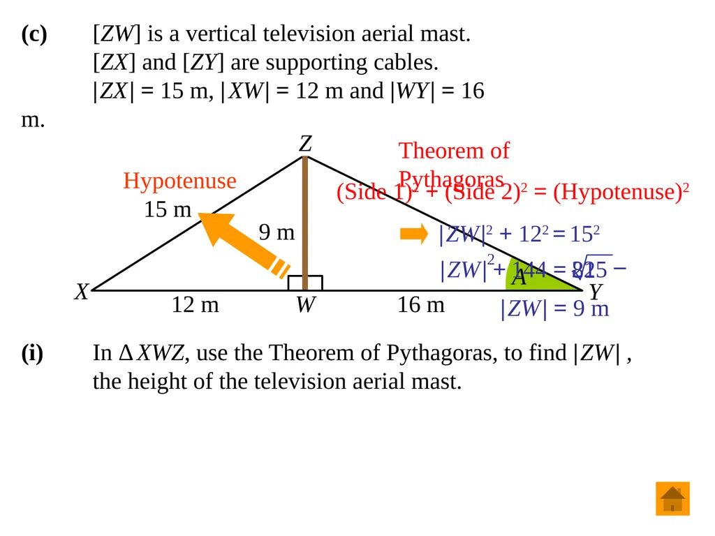 Junior Certificate Ordinary Level Trigonometry - slide 14 of 46