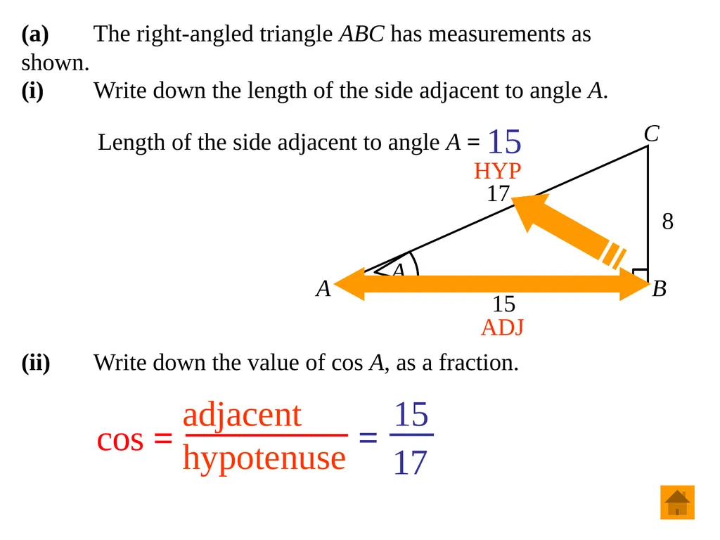 Junior Certificate Ordinary Level Trigonometry - slide 33 of 46