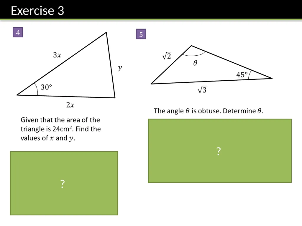 IGCSE FM Trigonometry II Dr J Frost - slide 26 of 28