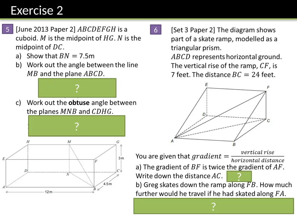 IGCSE FM Trigonometry II Dr J Frost - slide 15 of 28