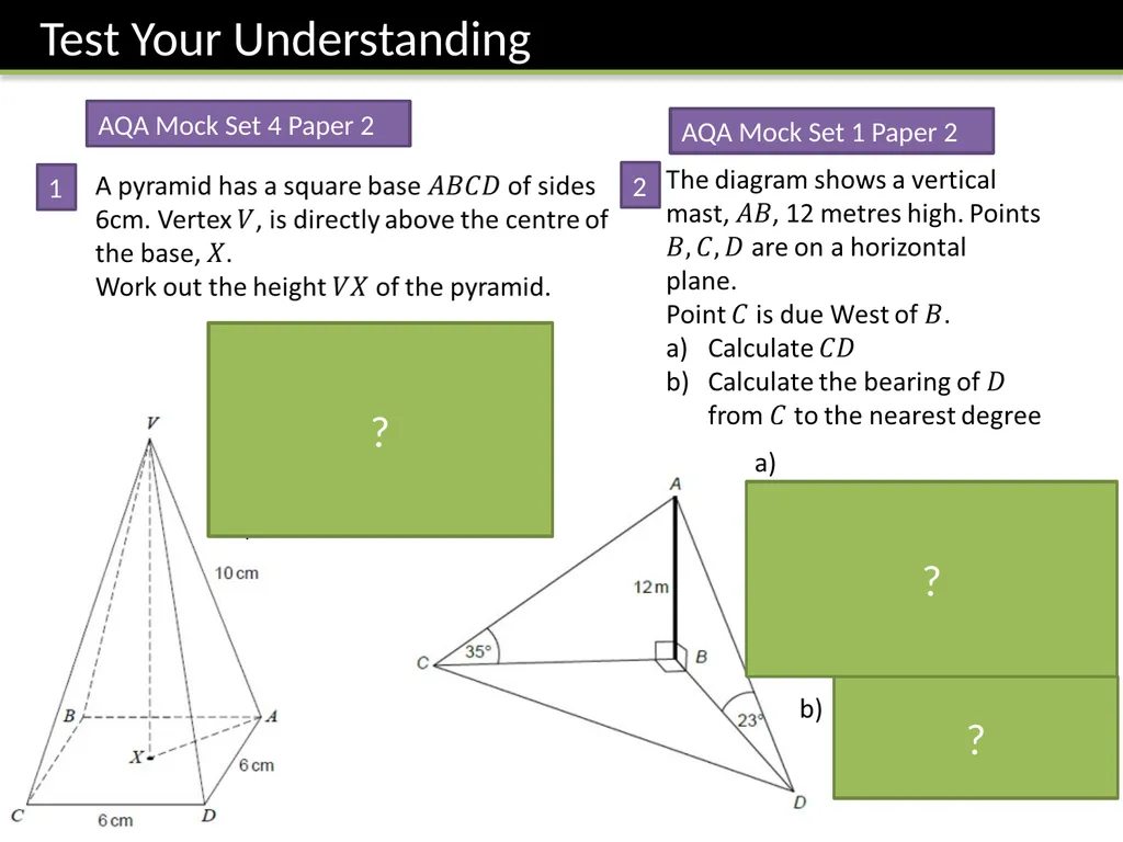IGCSE FM Trigonometry II Dr J Frost - slide 8 of 28