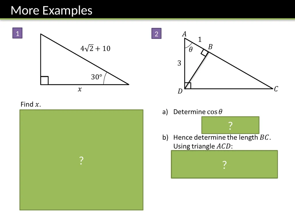 IGCSE FM Trigonometry II Dr J Frost - slide 4 of 28