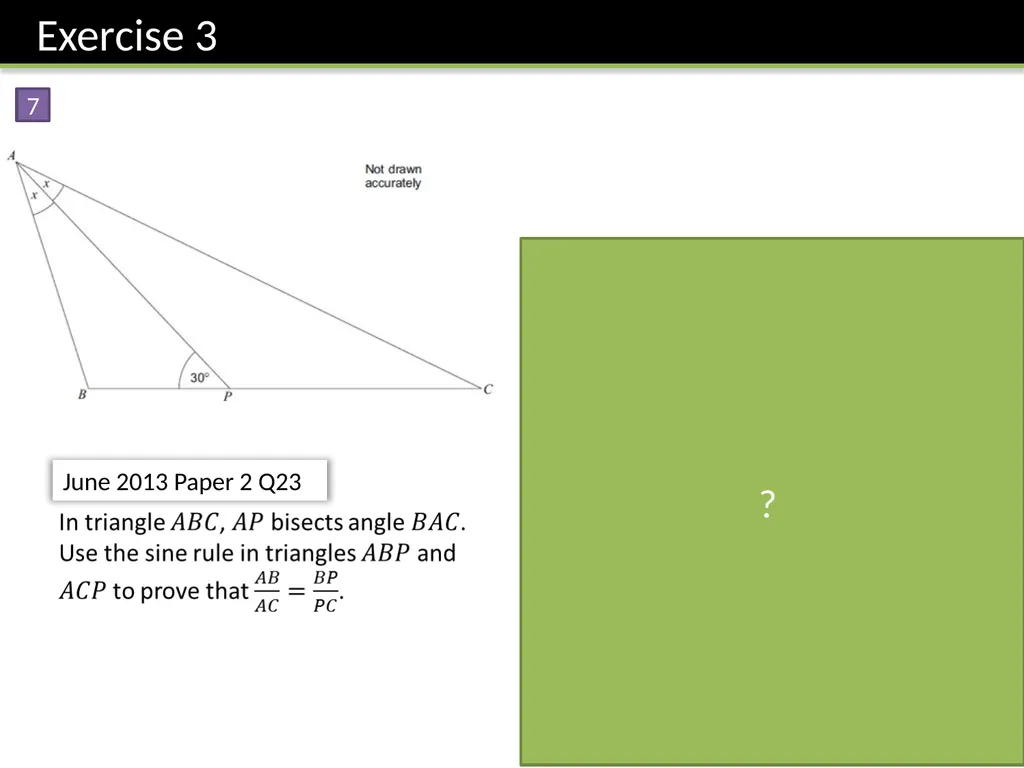 IGCSE FM Trigonometry II Dr J Frost - slide 28 of 28