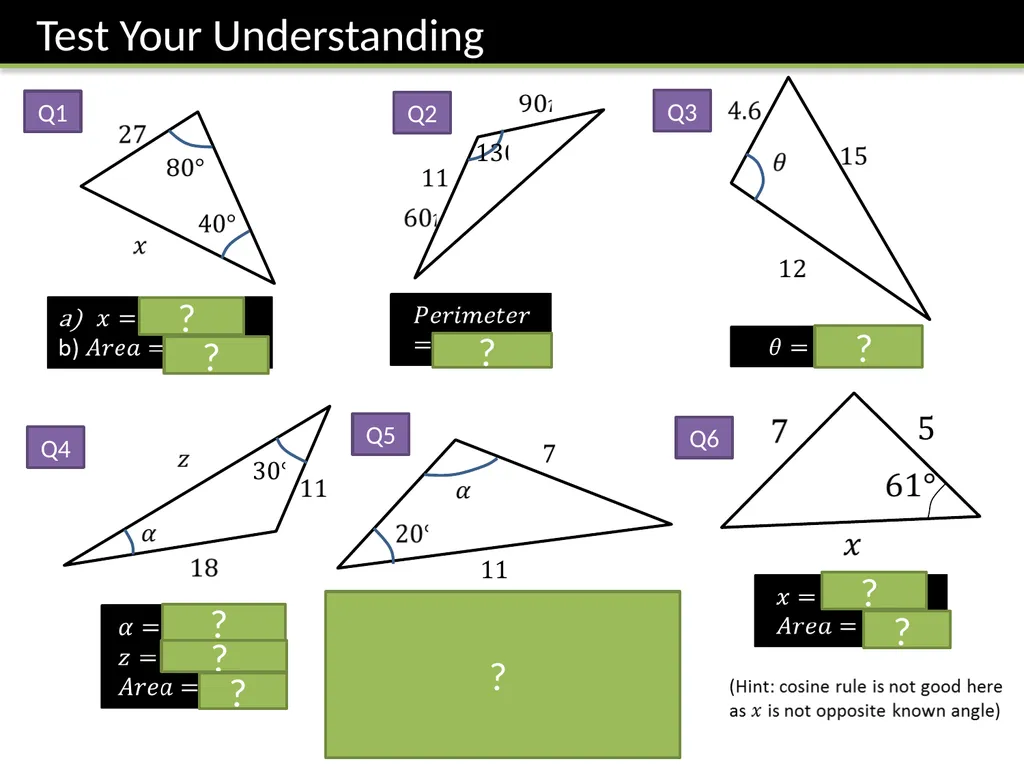 IGCSE FM Trigonometry II Dr J Frost - slide 21 of 28