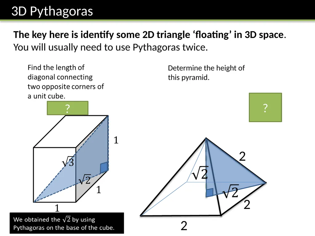 IGCSE FM Trigonometry II Dr J Frost - slide 7 of 28