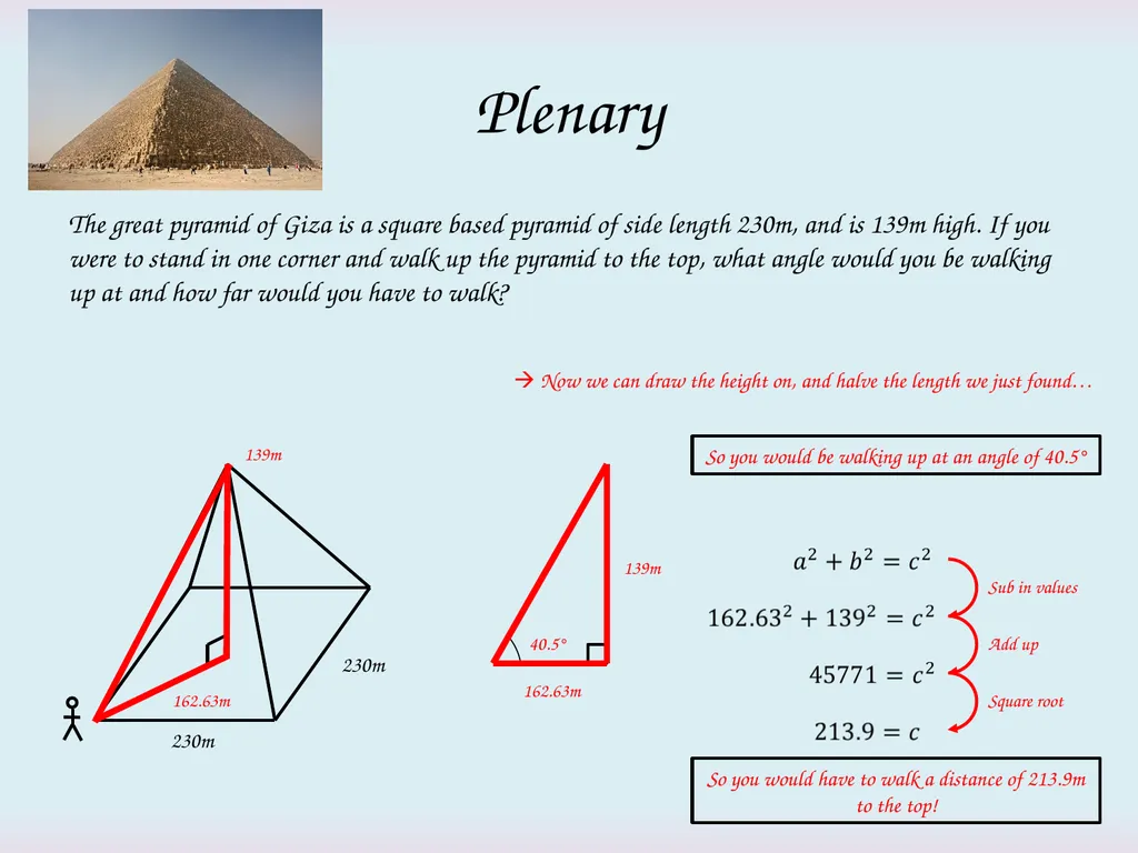 3D Trigonometry Starter Can you find the value of - slide 8 of 11