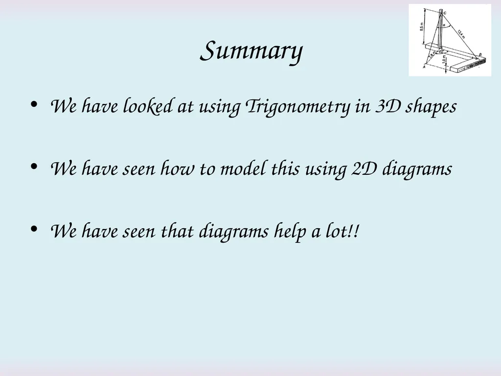 3D Trigonometry Starter Can you find the value of - slide 9 of 11