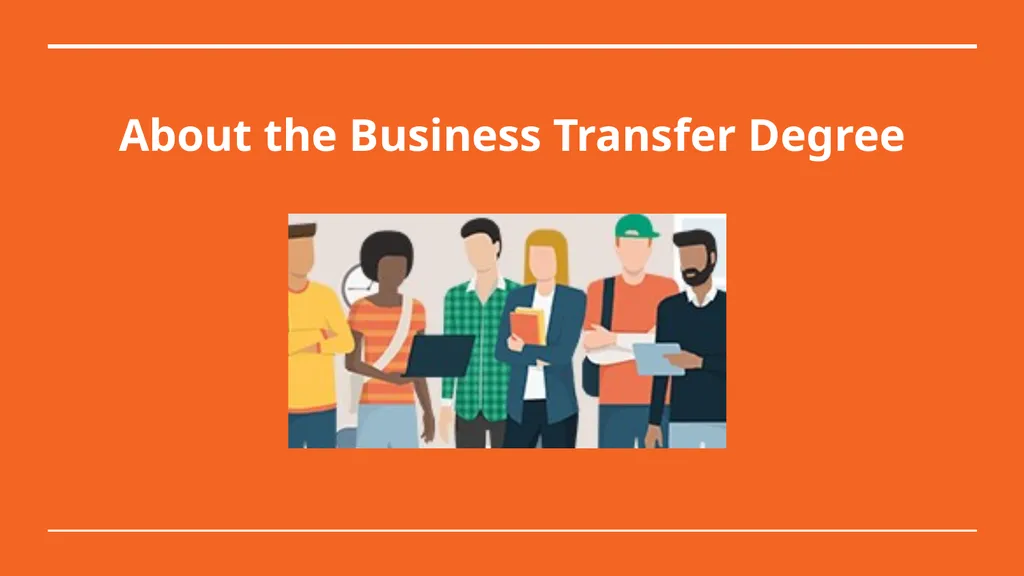 The Business Transfer Degree At Wenatchee Valley - slide 2 of 24