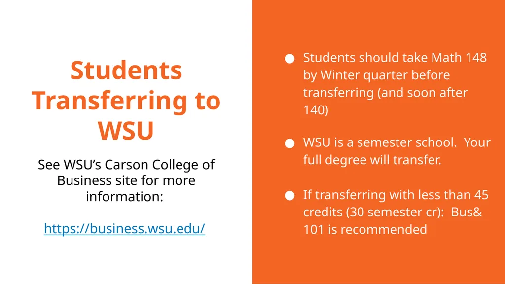 The Business Transfer Degree At Wenatchee Valley - slide 21 of 24