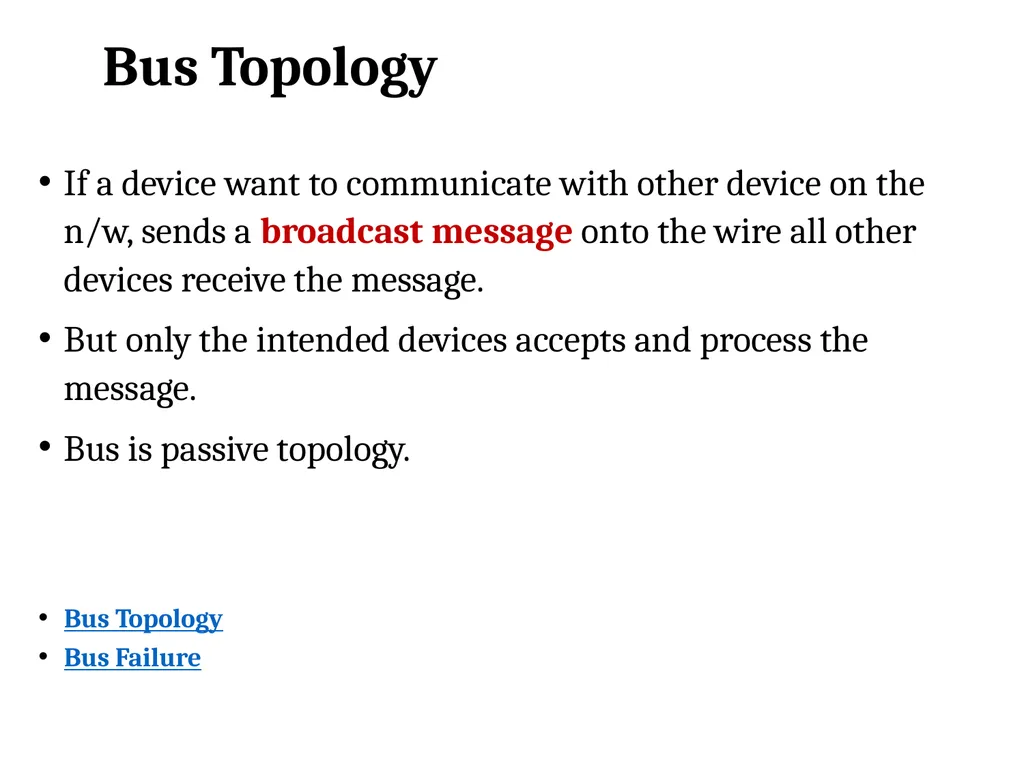 Chapter 2 Network topology and Networking devices - slide 11 of 40