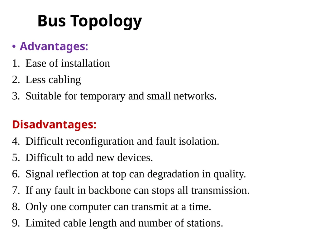 Chapter 2 Network topology and Networking devices - slide 12 of 40