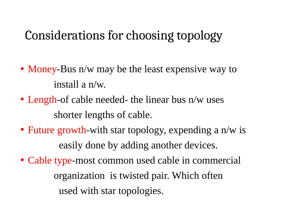 Chapter 2 Network topology and Networking devices - slide 38 of 40