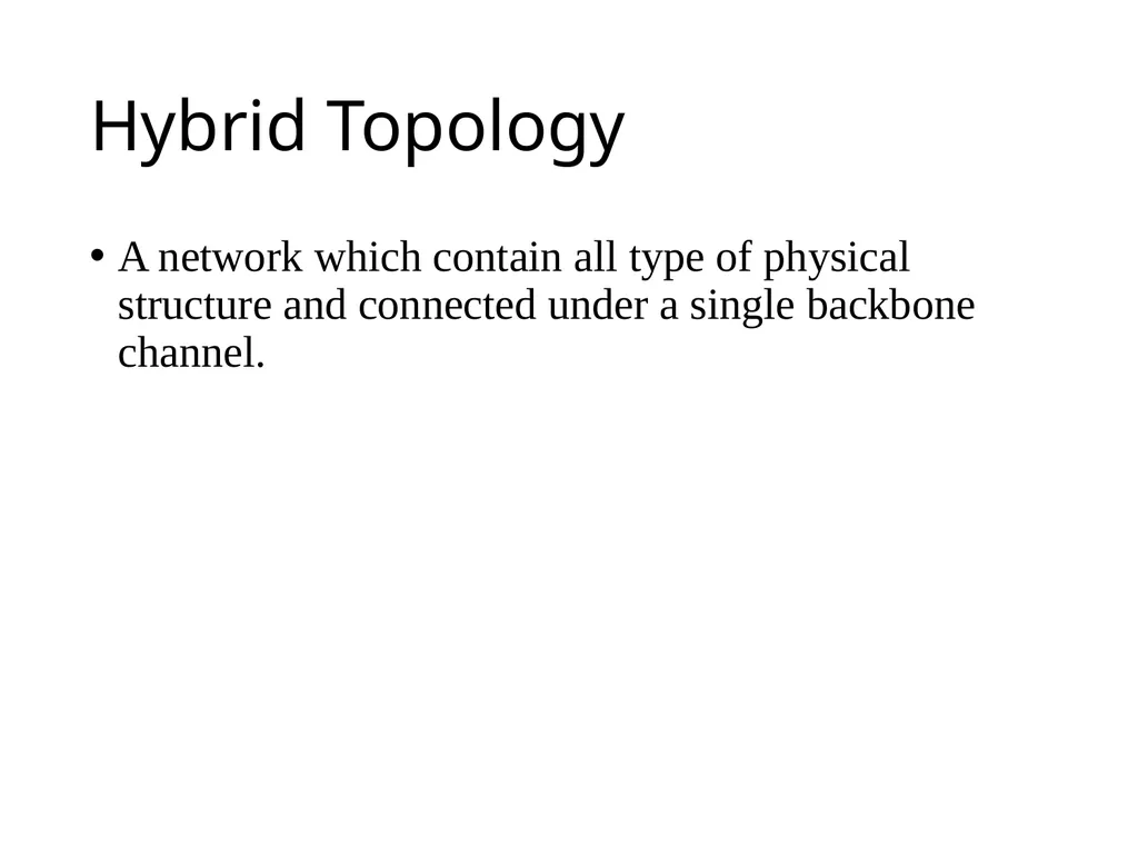 Chapter 2 Network topology and Networking devices - slide 36 of 40