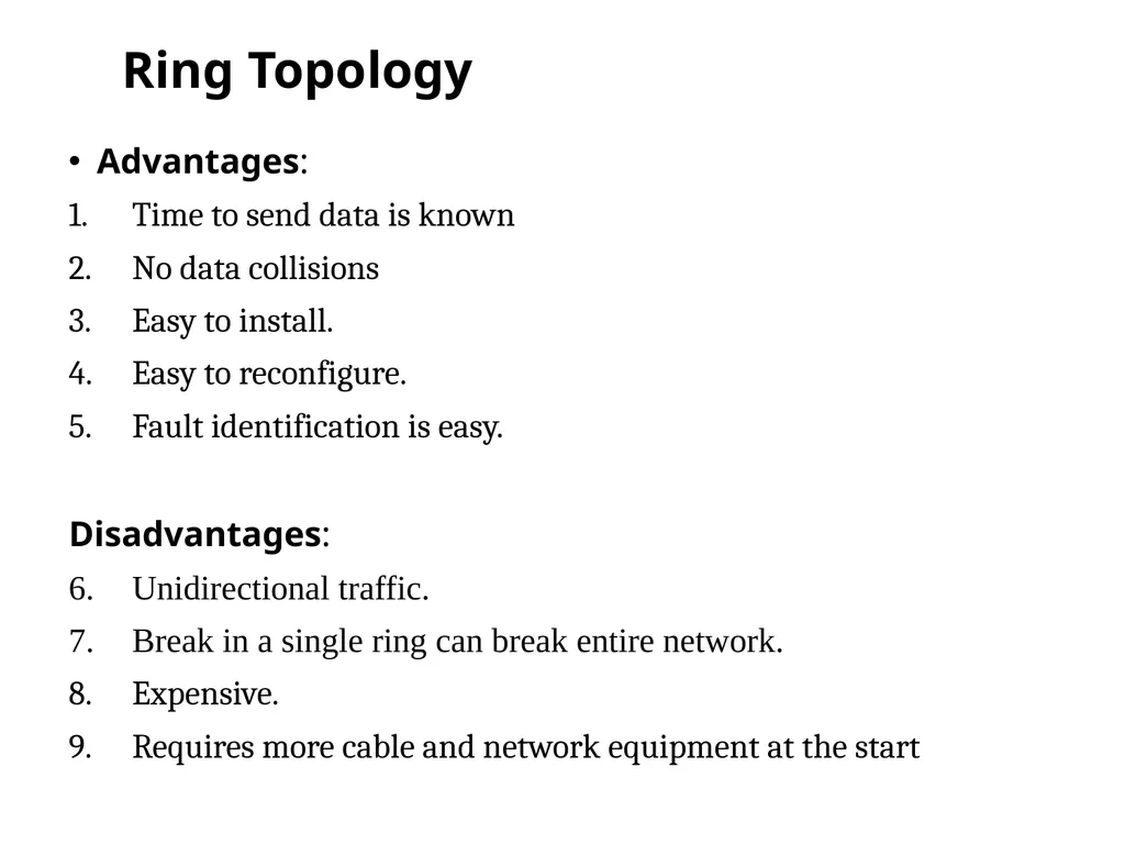 Chapter 2 Network topology and Networking devices - slide 19 of 40