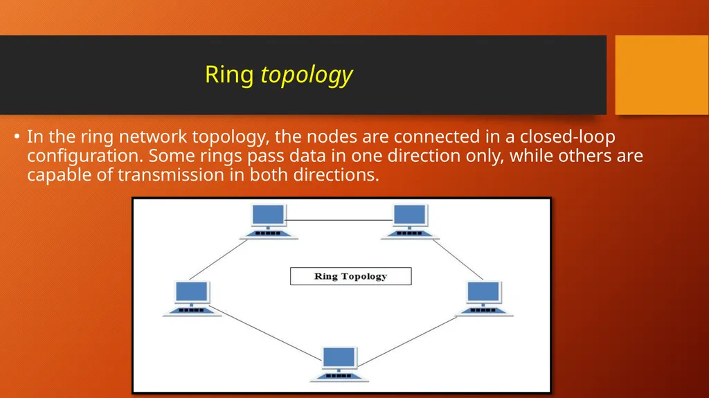 TOPOLOGY in computer networking What is topology - slide 7 of 10