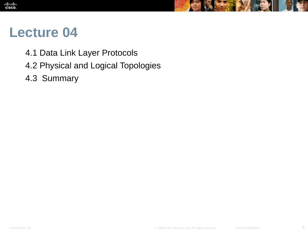 Lecture 04: Network Topologies Introduction to - slide 4 of 28