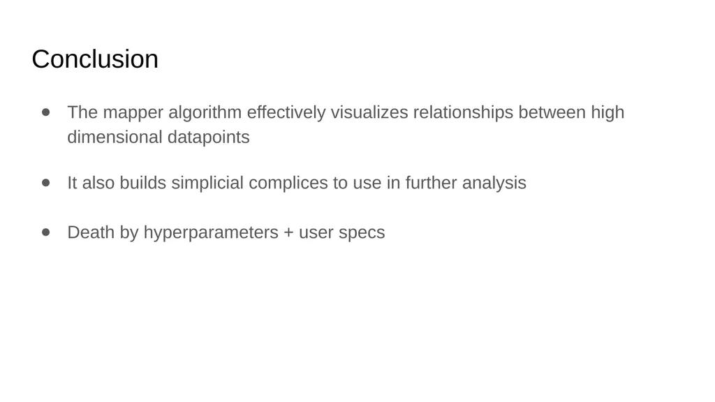Visualizing Relationships within High Dimensional - slide 20 of 26