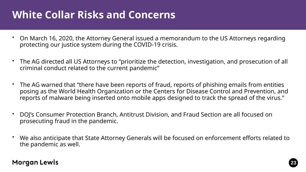Reopening the Workplace and Insurance Issues in - slide 23 of 31