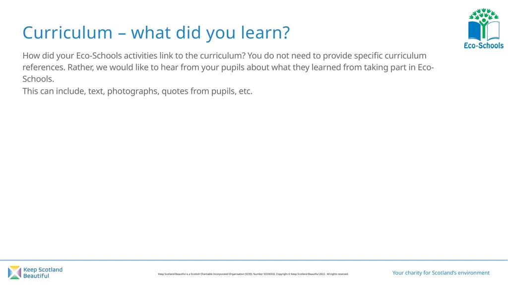 Evidence requirements Answer the questions on each - slide 5 of 6