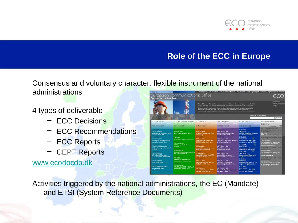 ECO Recent and Planned Changes in SRD Regulations - slide 7 of 20