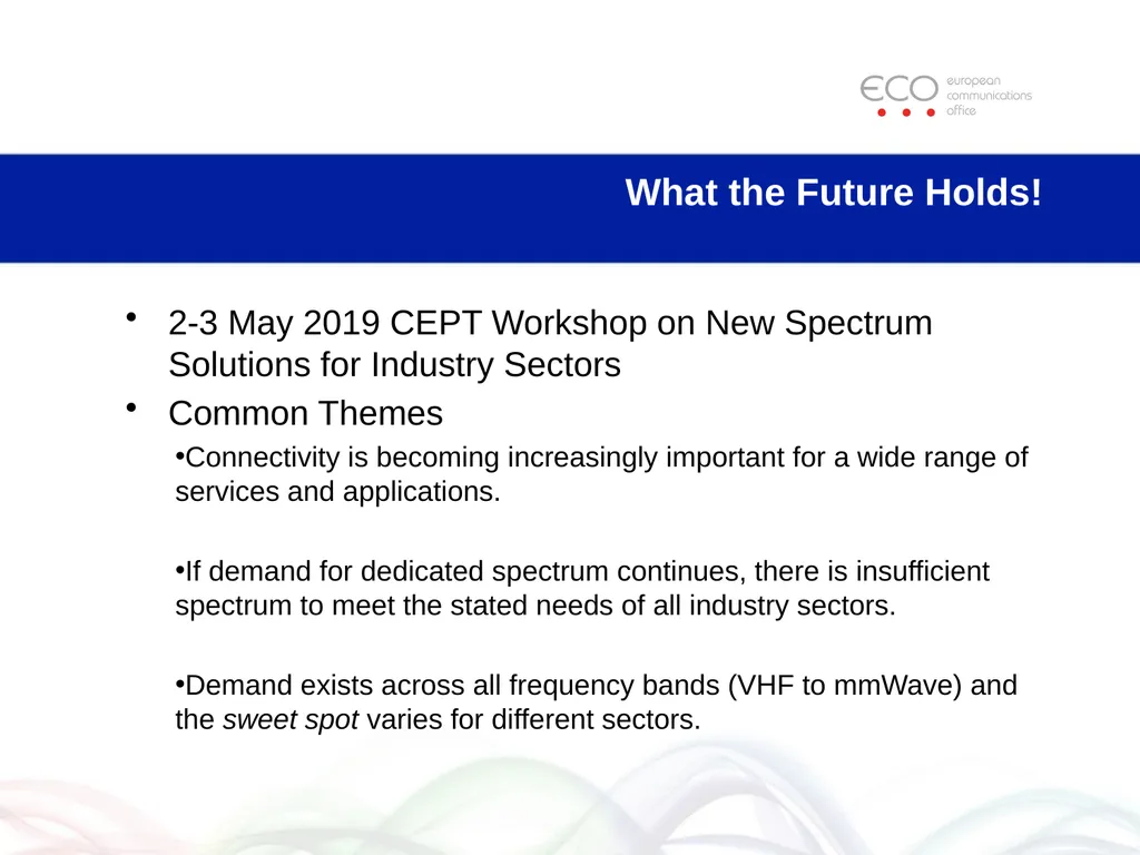 ECO Recent and Planned Changes in SRD Regulations - slide 14 of 20