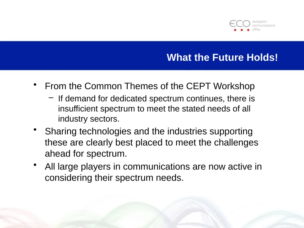 ECO Recent and Planned Changes in SRD Regulations - slide 18 of 20