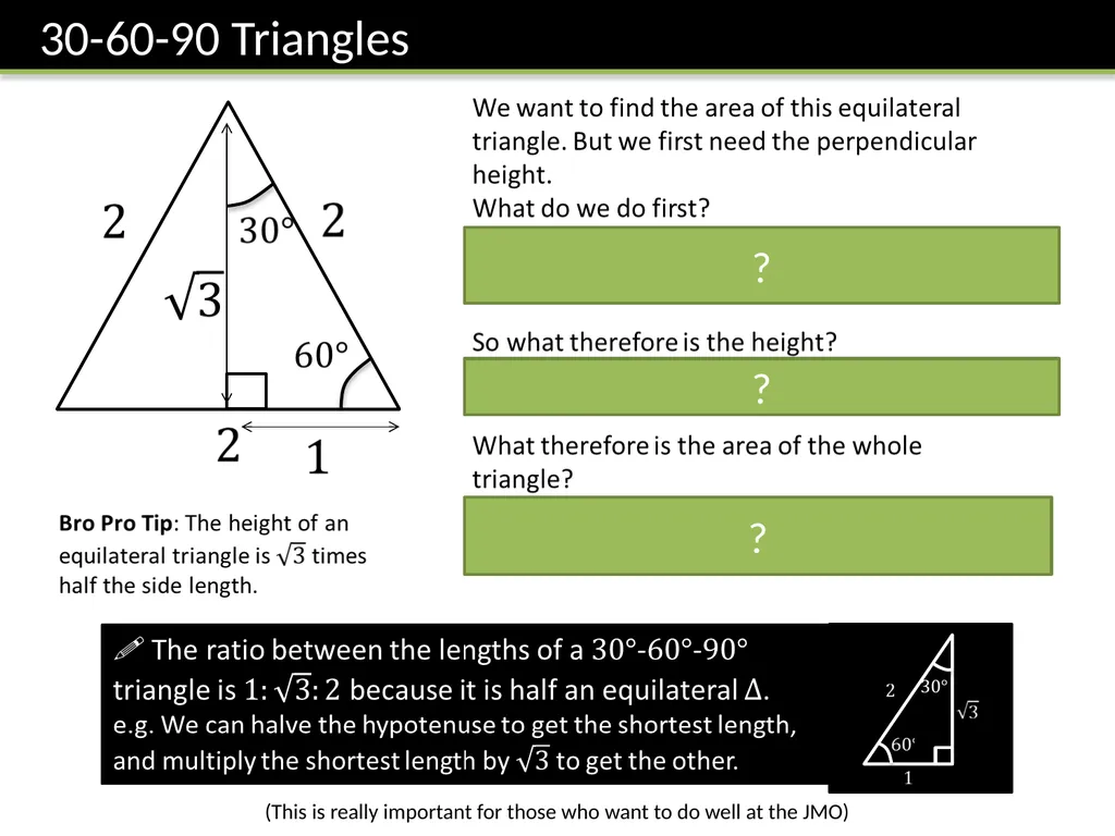 Year 7 Pythagoras’ Theorem Dr J Frost - slide 19 of 31