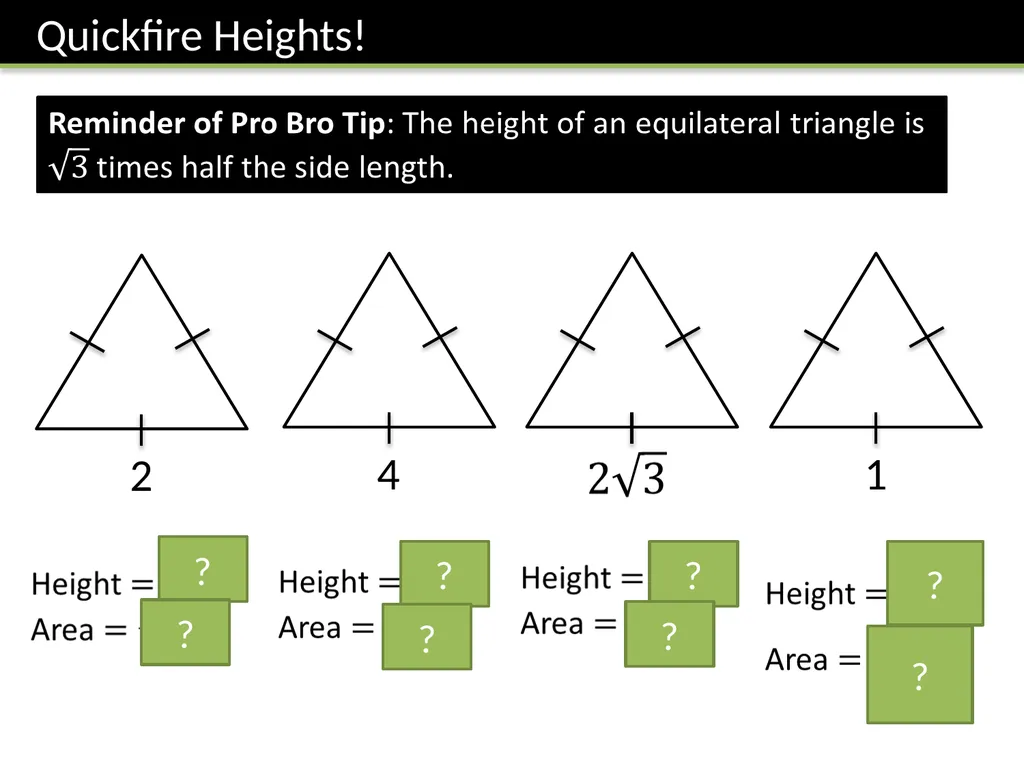 Year 7 Pythagoras’ Theorem Dr J Frost - slide 20 of 31
