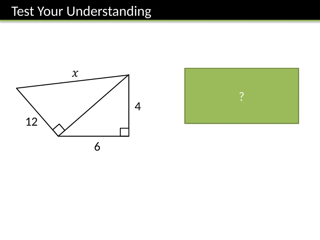 Year 7 Pythagoras’ Theorem Dr J Frost - slide 17 of 31