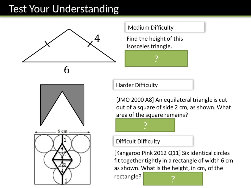 Year 7 Pythagoras’ Theorem Dr J Frost - slide 21 of 31