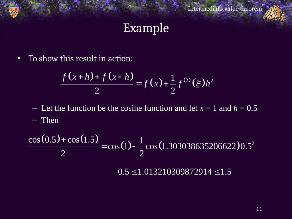 Intermediate-value theorem Introduction In this - slide 11 of 16