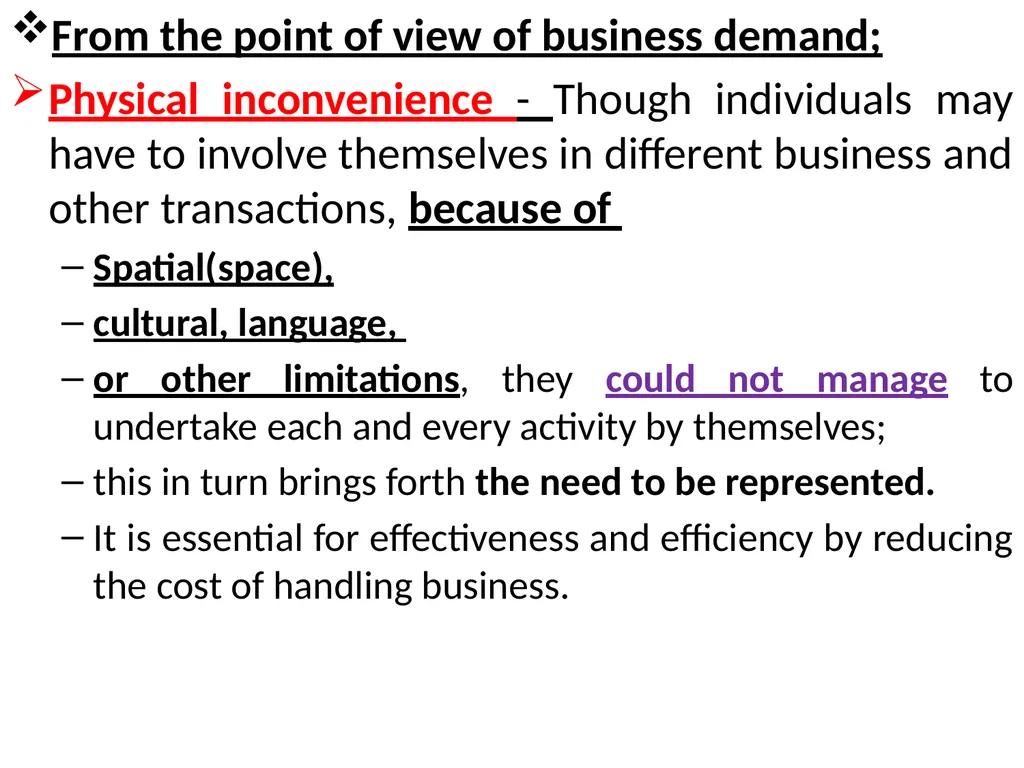 Chapter One 1. The concept of the law of agency - slide 12 of 185