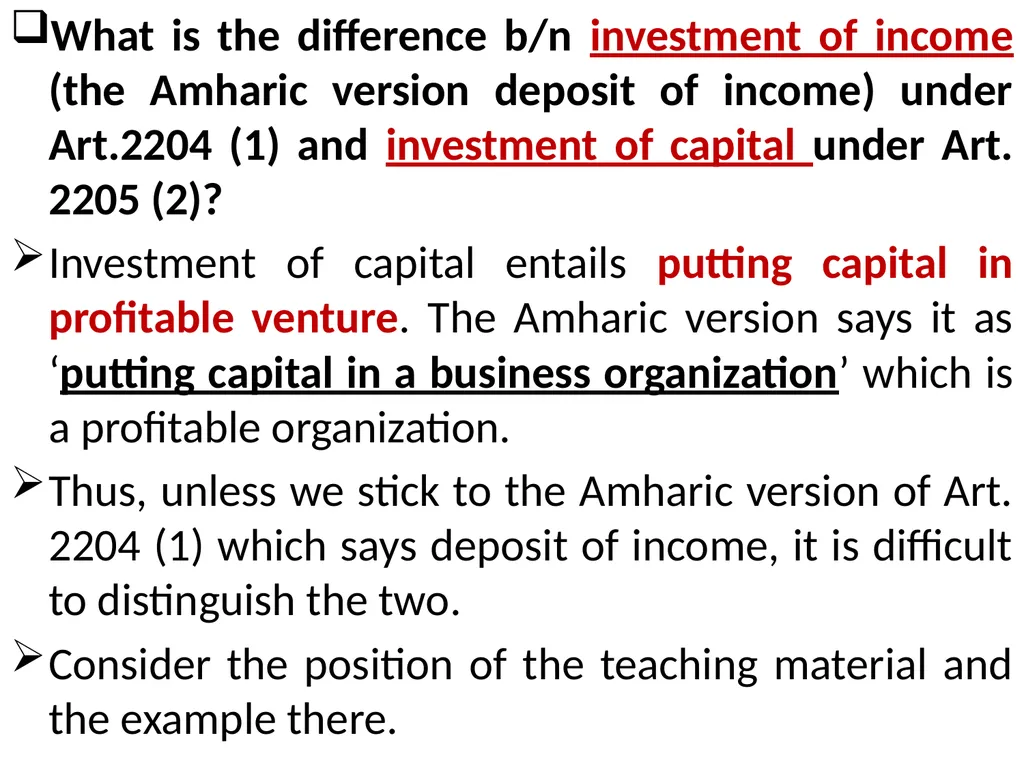 Chapter One 1. The concept of the law of agency - slide 83 of 185