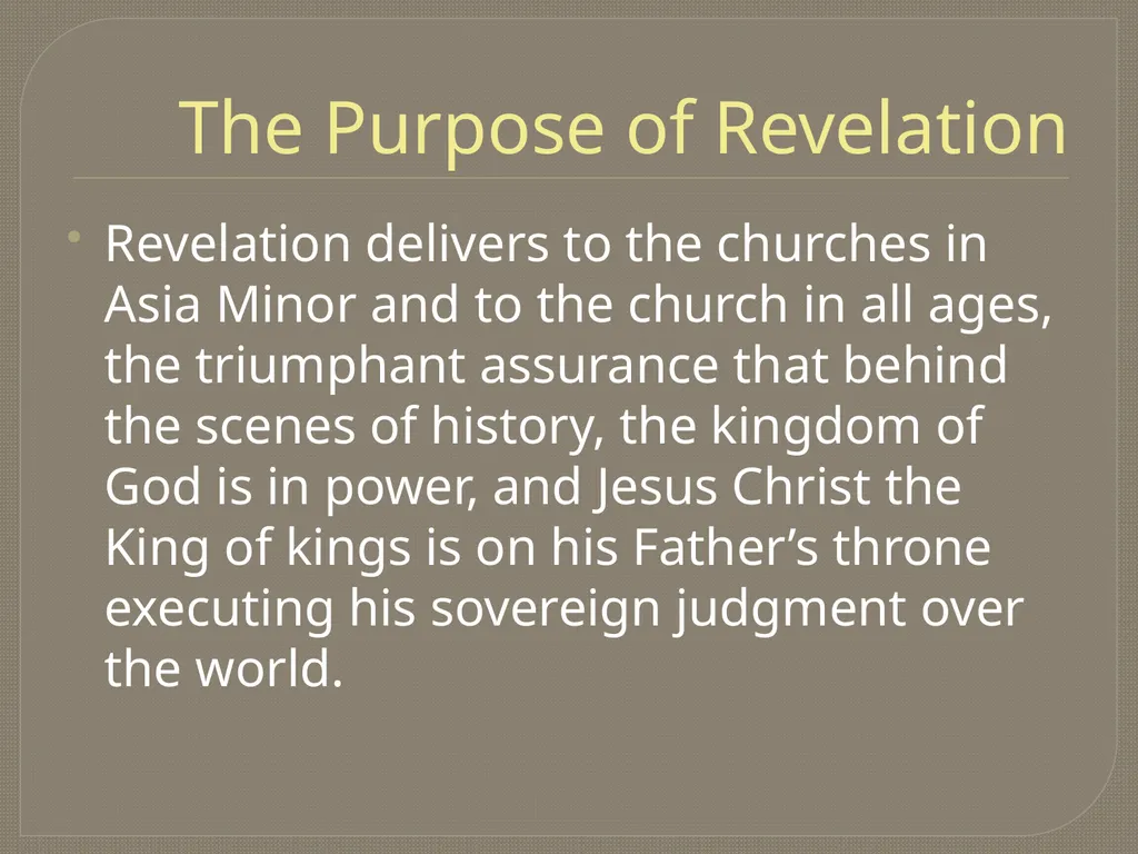 The End Times: Revelation Trinity Presbyterian - slide 28 of 28