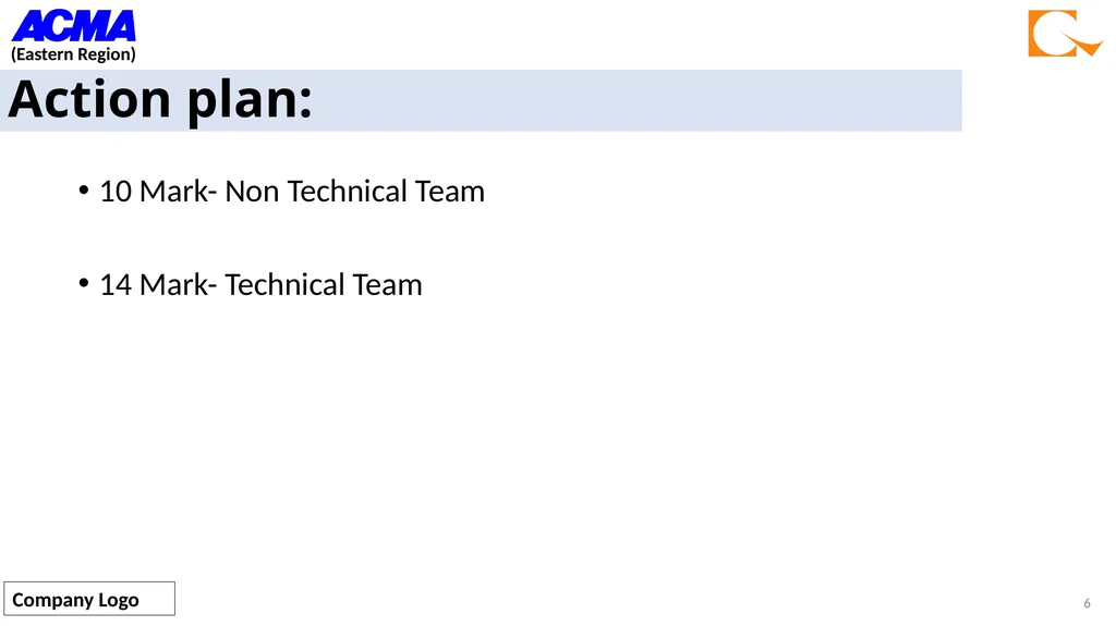 Quality Circle Competition Template & Scores Page - slide 6 of 13