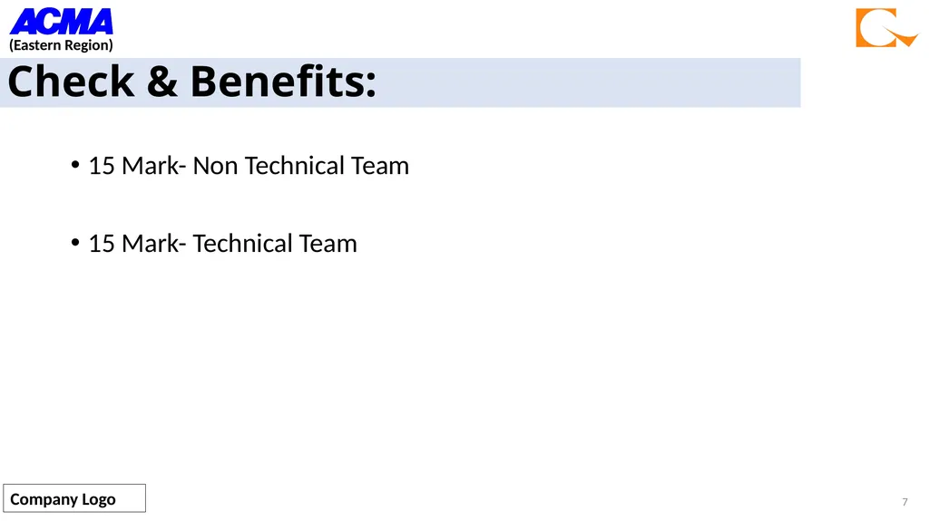 Quality Circle Competition Template & Scores Page - slide 7 of 13